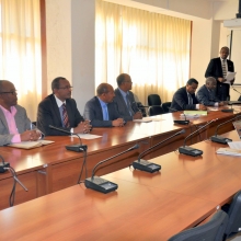 A Delegation From Korea Visits Ecsu