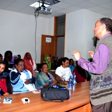  Some of the participants of the training