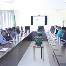ECSU Discusses With Delegation from USA Embassy