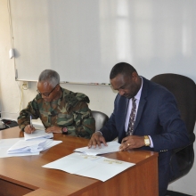 ECSU and MoND sign MOU 