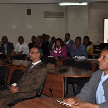 The Newly Appointed President of ECSU Held Introductory Discussions