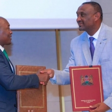 ECSU Signed a Memorandum of Understanding (MoU) with Kenyan School of Governance