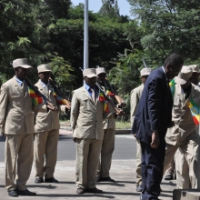 ECSU Community celebrates 9th National Flag Day