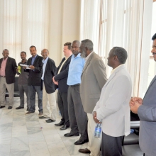 ECSU International Relations Office Organized Introduction Program for Expatriate Staff