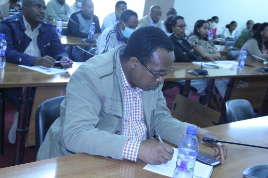 ኢሲሰዩ  የ2015 ዓ.ም የግማሽ ዓመት የሥራ አፈፃፀም ግምገማ አደረገ