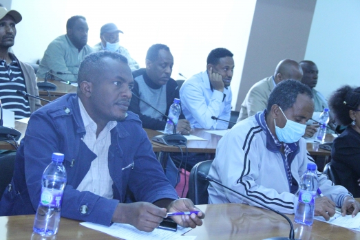 ኢሲሰዩ  የ2015 ዓ.ም የግማሽ ዓመት የሥራ አፈፃፀም ግምገማ አደረገ