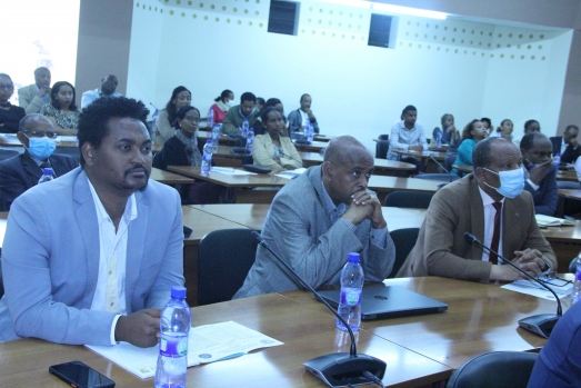 ኢሲሰዩ  የ2015 ዓ.ም የግማሽ ዓመት የሥራ አፈፃፀም ግምገማ አደረገ