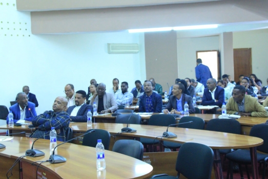 የኢትዮጵያ ሲቪል ሰርቪስ ዩኒቨርሲቲ ካውንስል የዩኒቨርሲቲውን የ2016 ዓ.ም  የዘጠኝ ወራት  የስራ ክንው ግምገማ አካሄደ