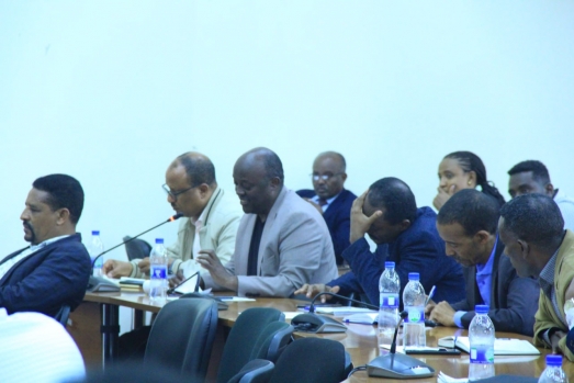 የኢትዮጵያ ሲቪል ሰርቪስ ዩኒቨርሲቲ ካውንስል የዩኒቨርሲቲውን የ2016 ዓ.ም  የዘጠኝ ወራት  የስራ ክንው ግምገማ አካሄደ