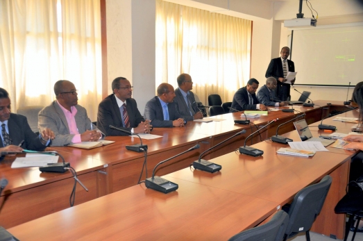 A Delegation From Korea Visits Ecsu