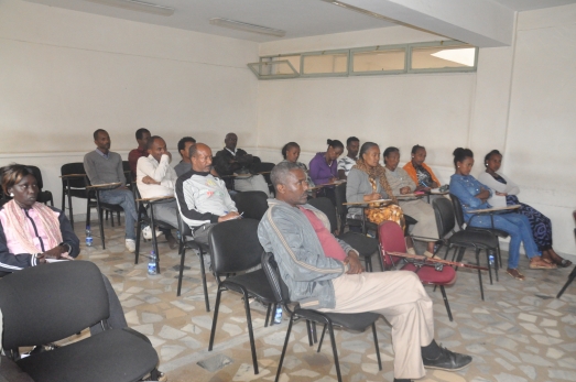 HIV/AIDS Management Unit Trained ECSU Students