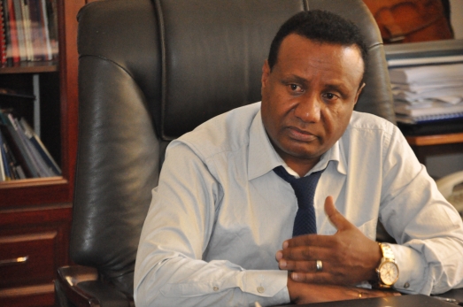 ECSU Awards Dr Samson Kassahun a Full Professor Title