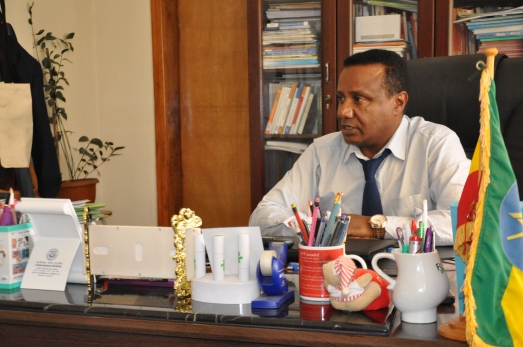 ECSU Awards Dr Samson Kassahun a Full Professor Title