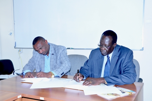 ECSU and South Sudan Delegation Signed MoU