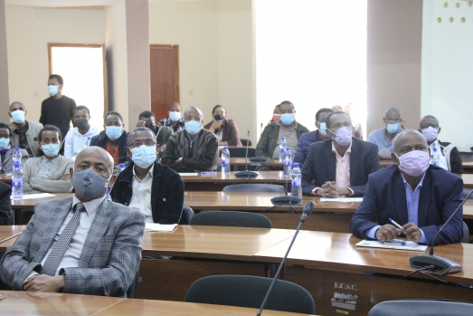 ኢሲሰዩ የ2014 ዓ.ም የግማሽ ዓመት የሥራ አፈፃፀም ግምገማ አደረገ