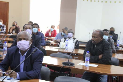 ኢሲሰዩ የ2014 ዓ.ም የግማሽ ዓመት የሥራ አፈፃፀም ግምገማ አደረገ