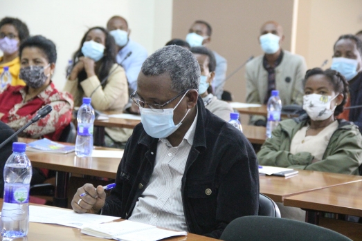 ኢሲሰዩ የ2014 ዓ.ም የግማሽ ዓመት የሥራ አፈፃፀም ግምገማ አደረገ