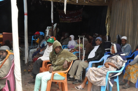 ECSU Community Donates to Mekedonia Center