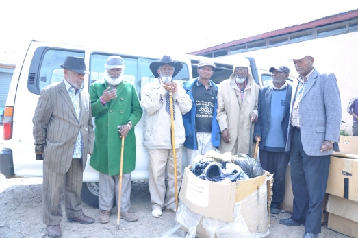 ECSU Community Donates to Mekedonia 