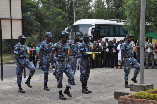 ECSU Community celebrates the 10th National Flag Day