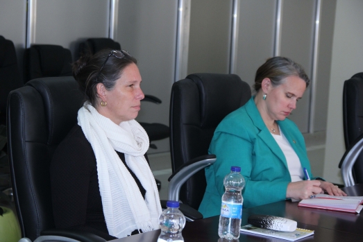 ECSU Discusses With Delegation from USA Embassy