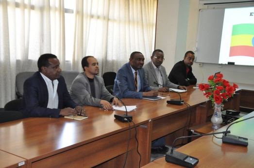 ECSU Holds Talks with South Sudanese Delegate