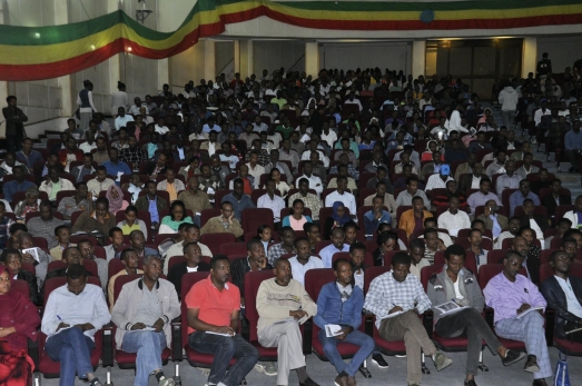 ECSU Registrar and Alumni Directorate give orientation