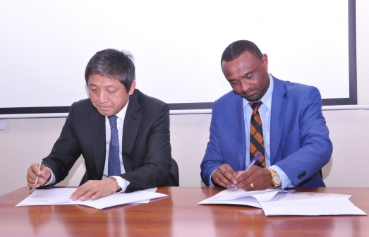 ECSU and Beijing Foreign Studies University (BFSU) signed MoU
