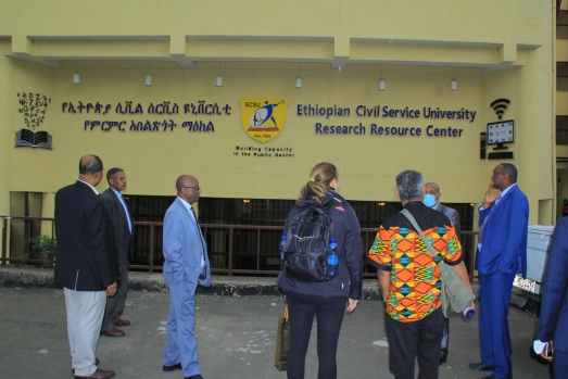 Ethiopian Civil Service University and Nelson Mandela University signed an MoU