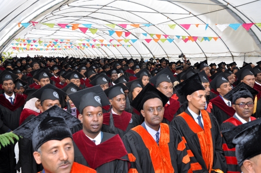 Ethiopian Civil Service University Graduates Students