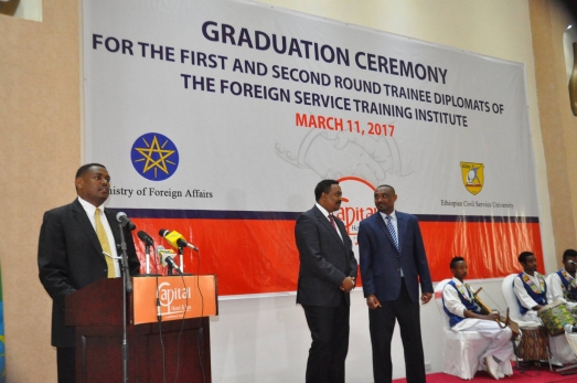 Ministry of Foreign Affair Holds Graduation Ceremony for Graduating Diplomats