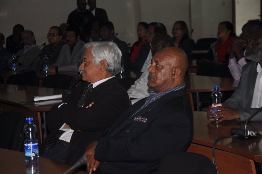 Newly appointed ECSU president introduced to the Expatriate Staff of the university