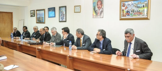 Pakistani Delegation visits Ethiopian Civil Service University