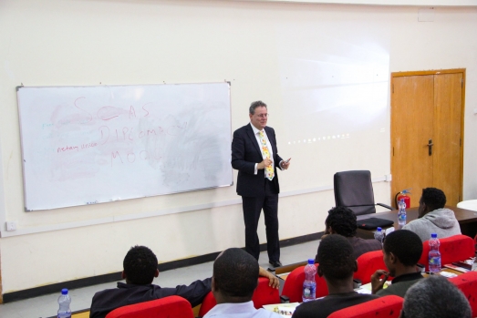 Team from SOAS University of London visits ECSU