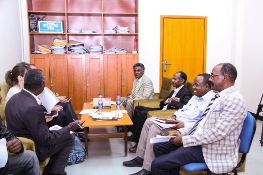 Team from SOAS University of London visits ECSU