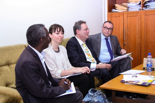 Team from SOAS University of London visits ECSU