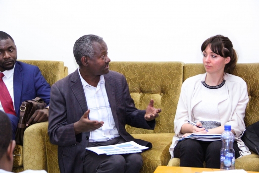 Team from SOAS University of London visits ECSU