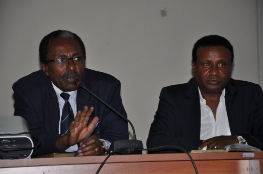 The Newly Appointed President of ECSU Held Introductory Discussions