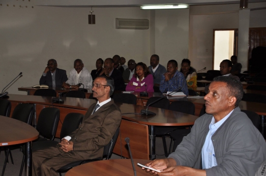 The Newly Appointed President of ECSU Held Introductory Discussions