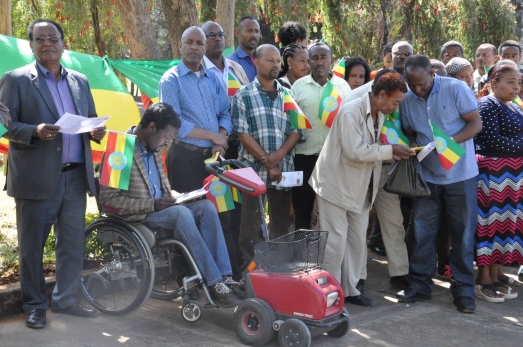 ECSU Community celebrates 9th National Flag Day