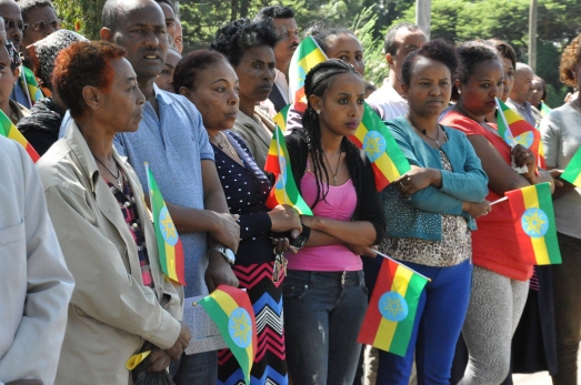 ECSU Community celebrates 9th National Flag Day