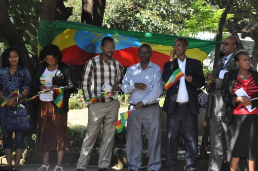 ECSU Community celebrates 9th National Flag Day