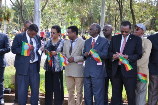 ECSU community celebrates 8th national Flag Day