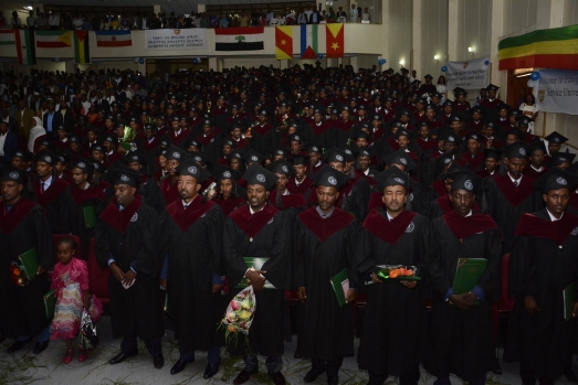 Ethiopian Civil Service University Graduates Students