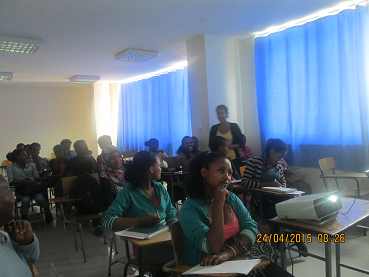 HAMU Provided Training on “Basics of HIV/AIDS” to Students of Admas University