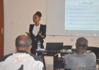 HIV/AIDS Management Unit Trained ECSU Students