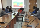 ECSU Holds Talks with South Sudanese Delegate