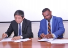 ECSU and Beijing Foreign Studies University (BFSU) signed MoU