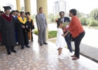Ethiopian Civil Service University Colorfully Graduates Students 