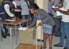 ECSU Students Cast Their Votes In The 5th National Election